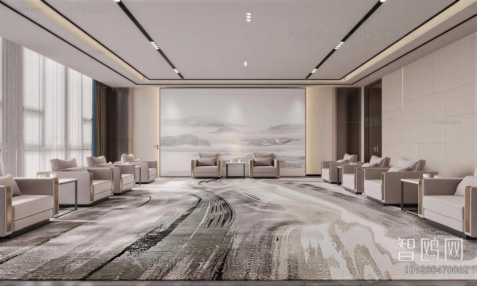 Modern Reception Room
