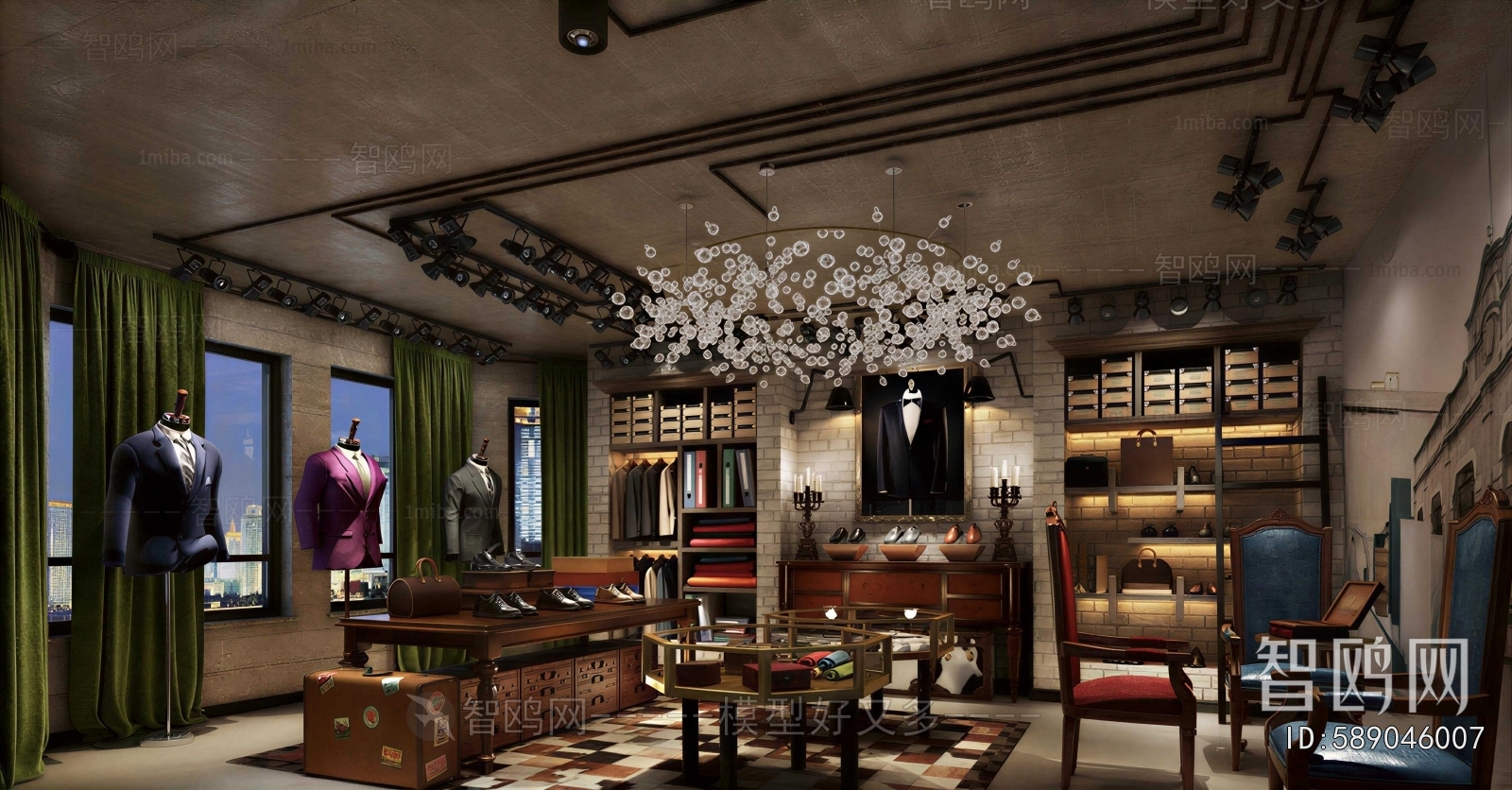 Industrial Style Clothing Store