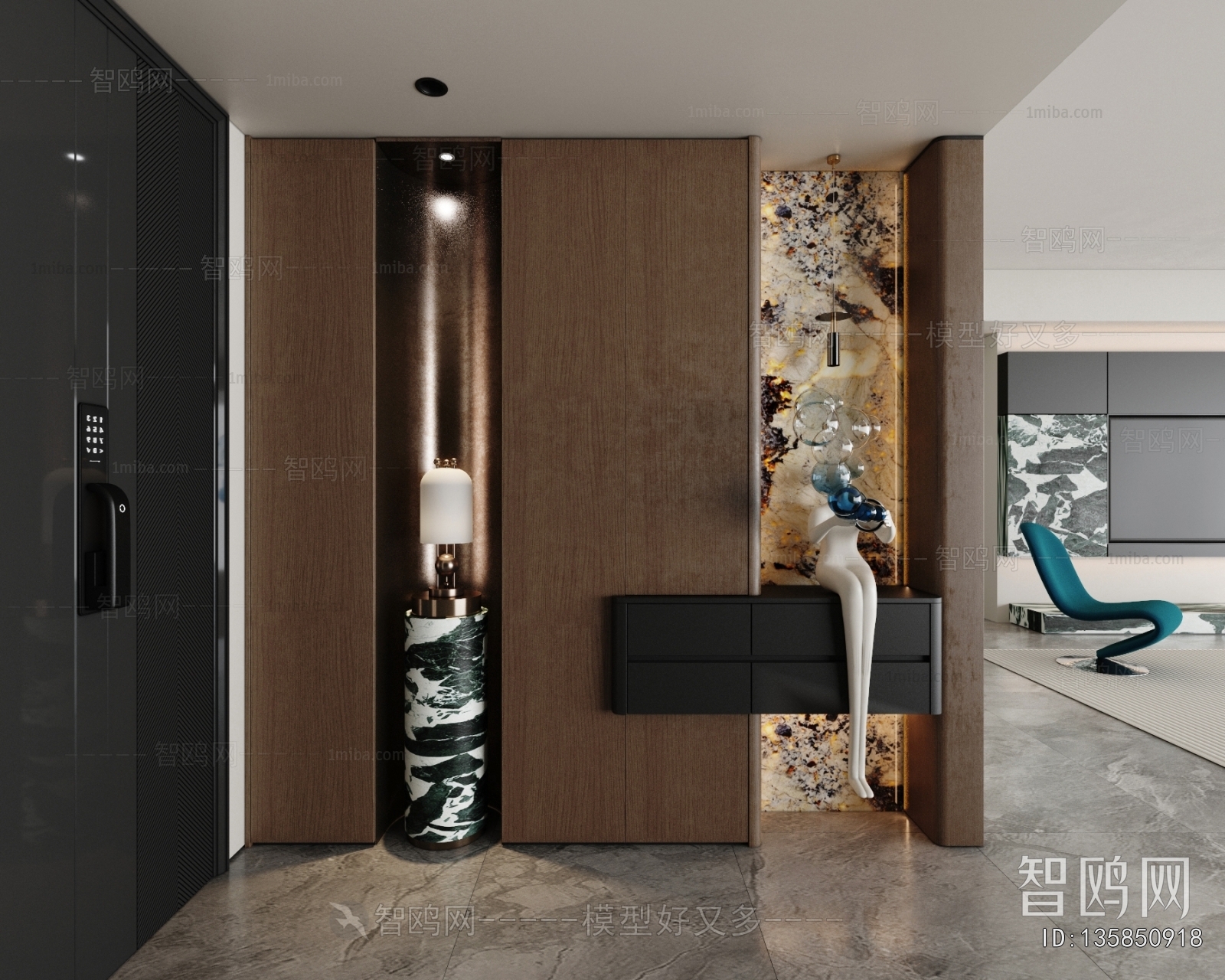 Modern Hallway