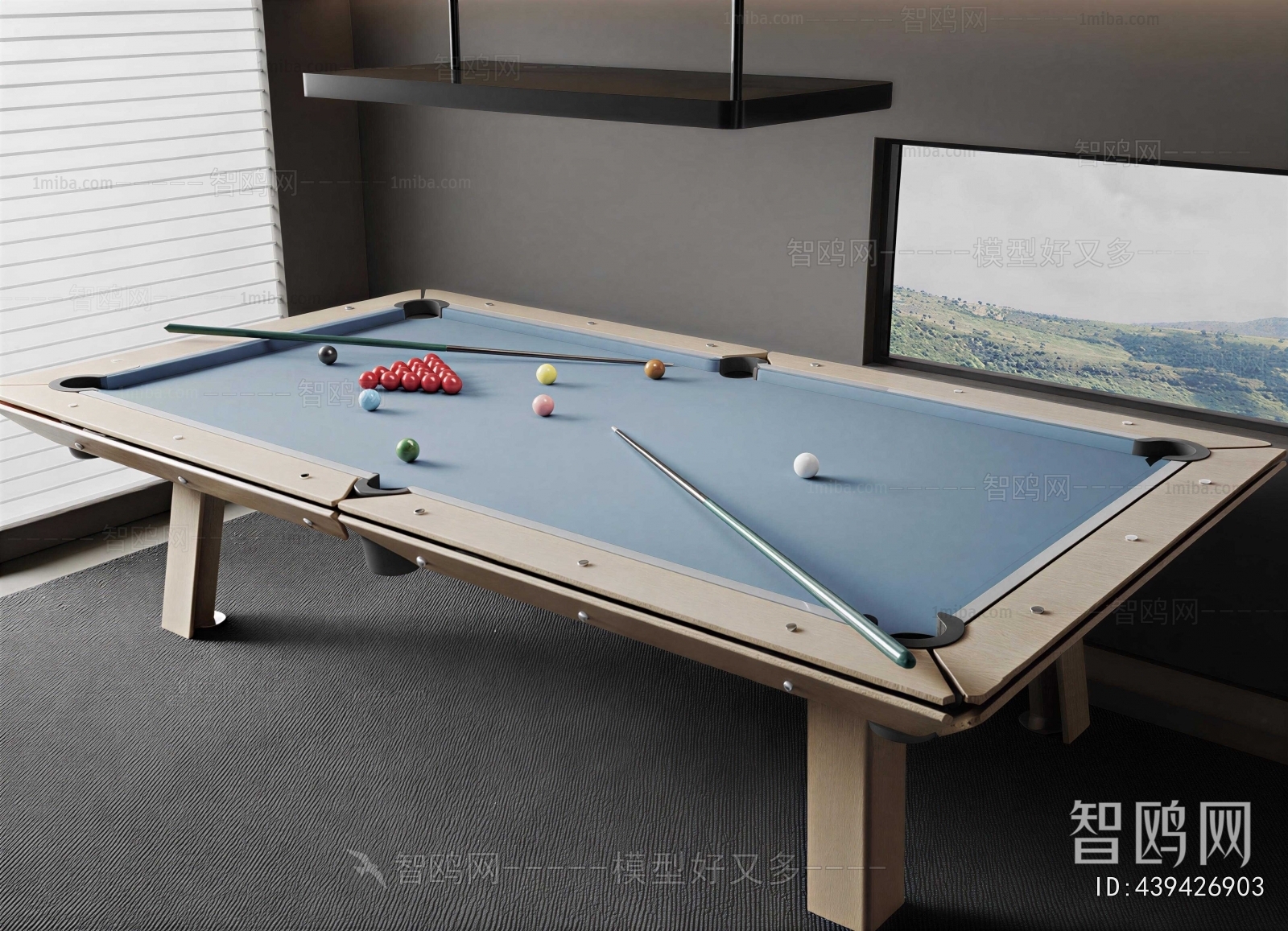 Modern Pool Table