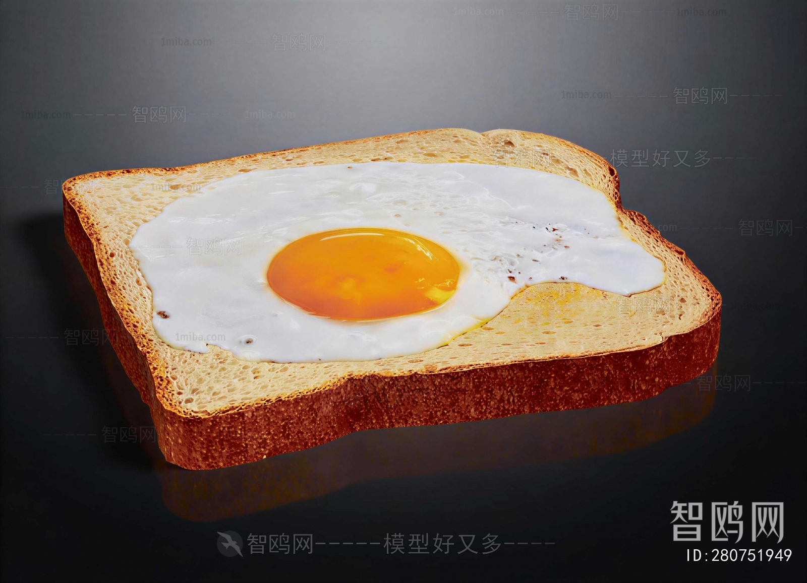 Modern Bread Cake