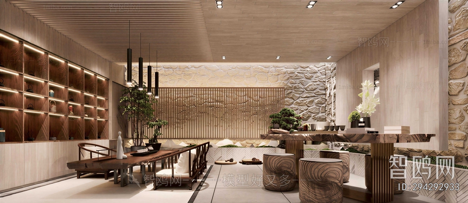 New Chinese Style Tea House