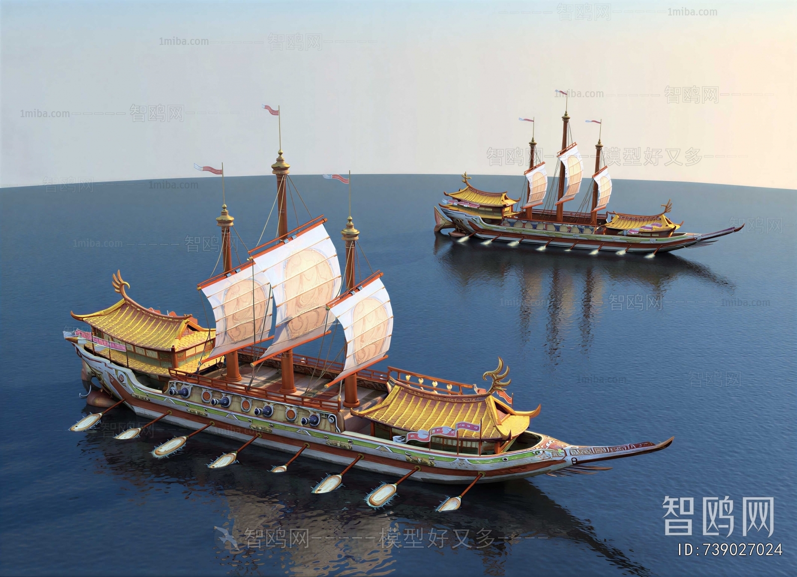 Chinese Style Ship