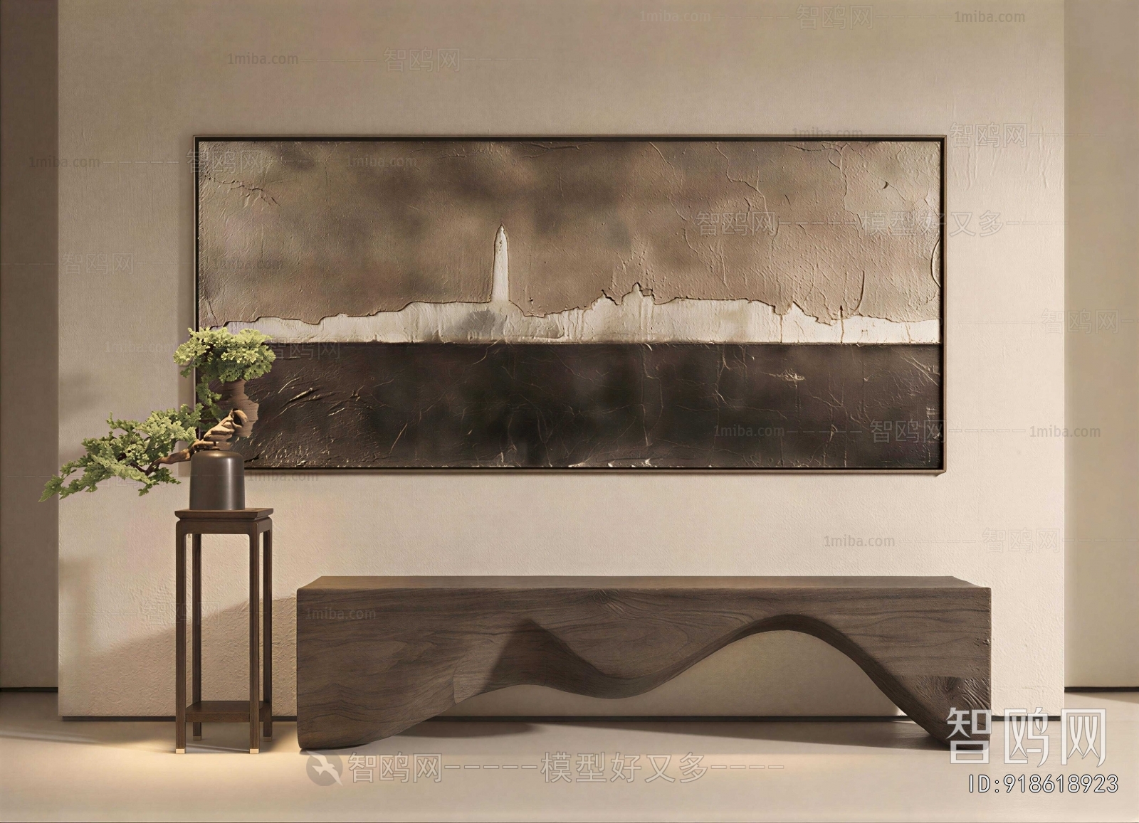Wabi-sabi Style Painting
