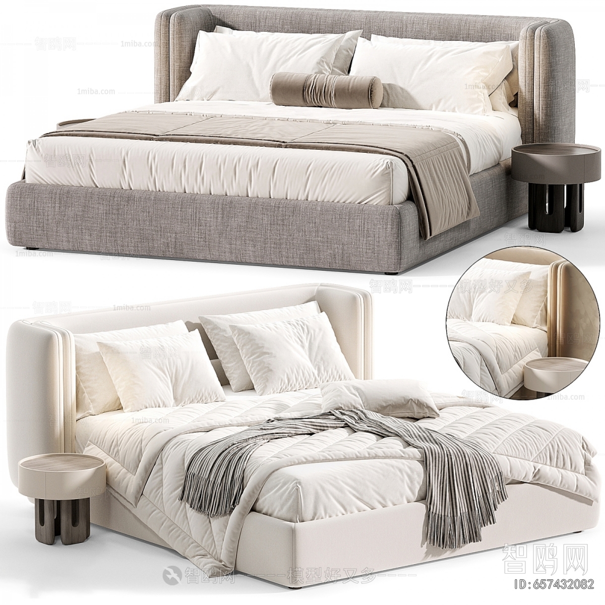 Modern Double Bed