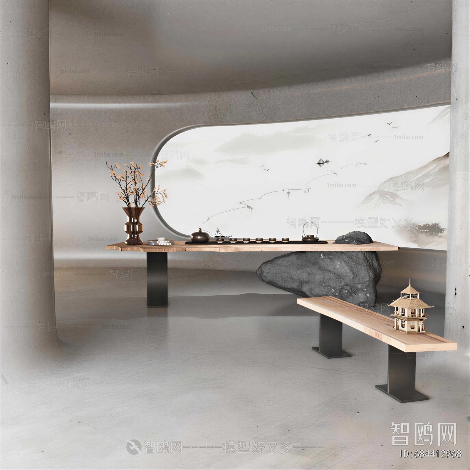 New Chinese Style Tea House