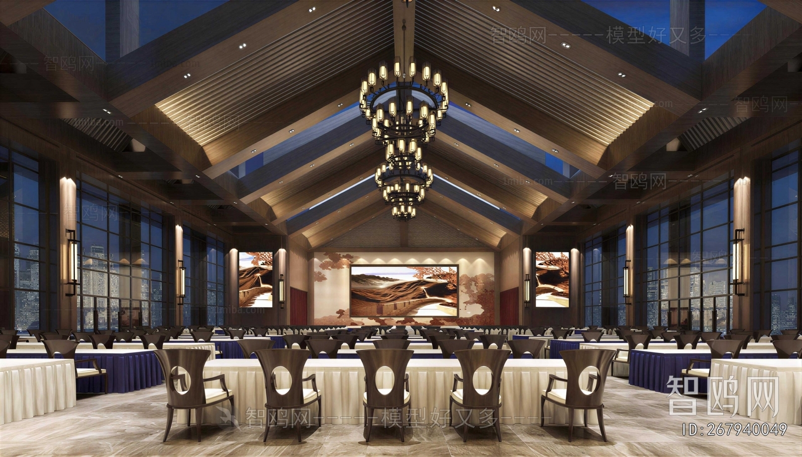 New Chinese Style Banquet Hall