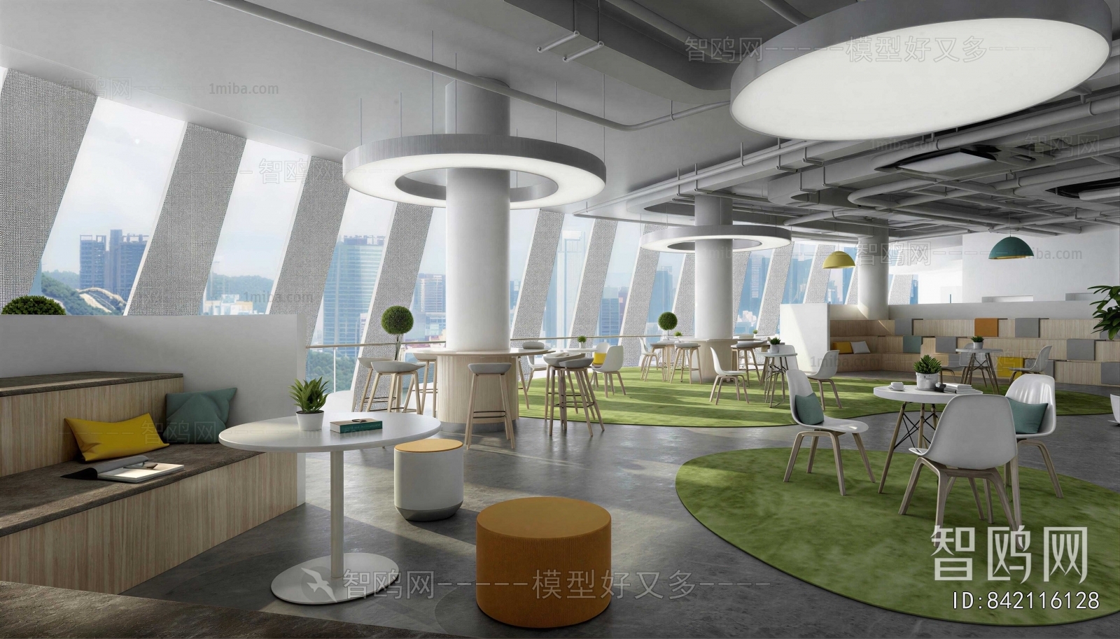 Modern Office Rest Area