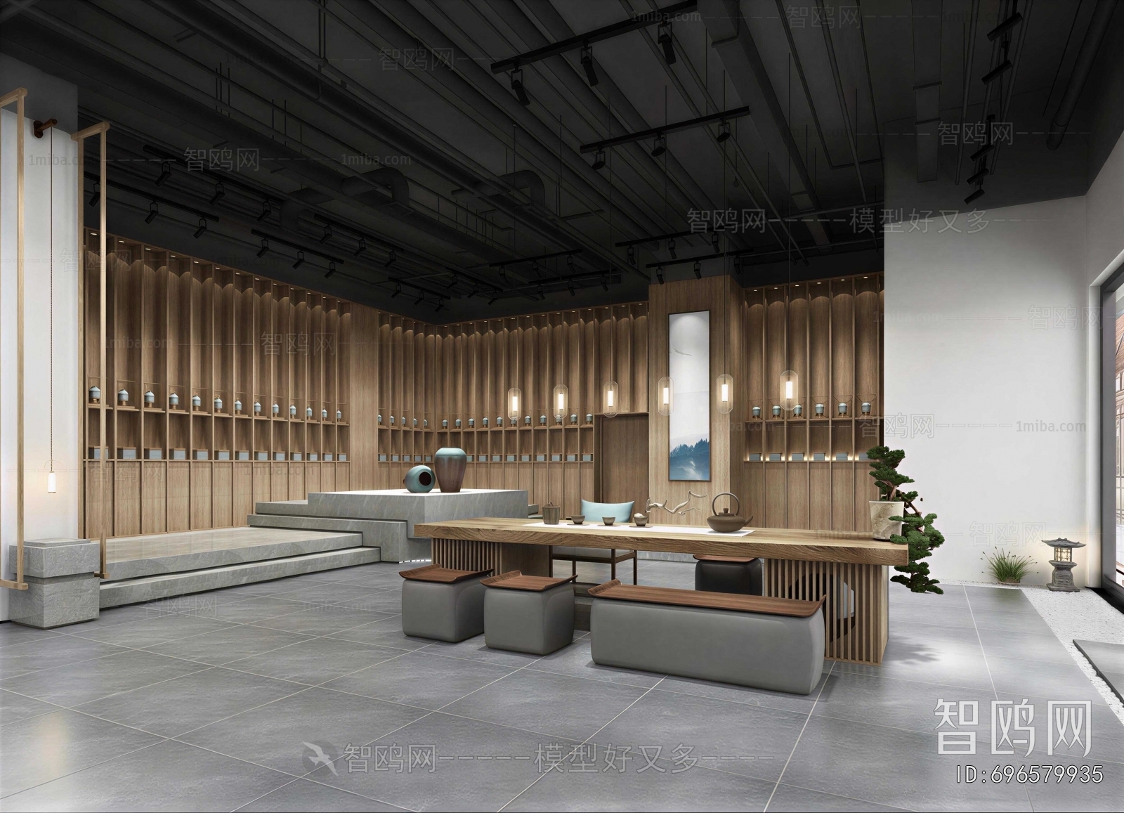 New Chinese Style Tea House