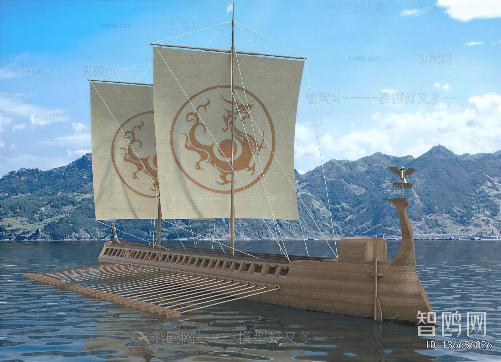 New Chinese Style Ship