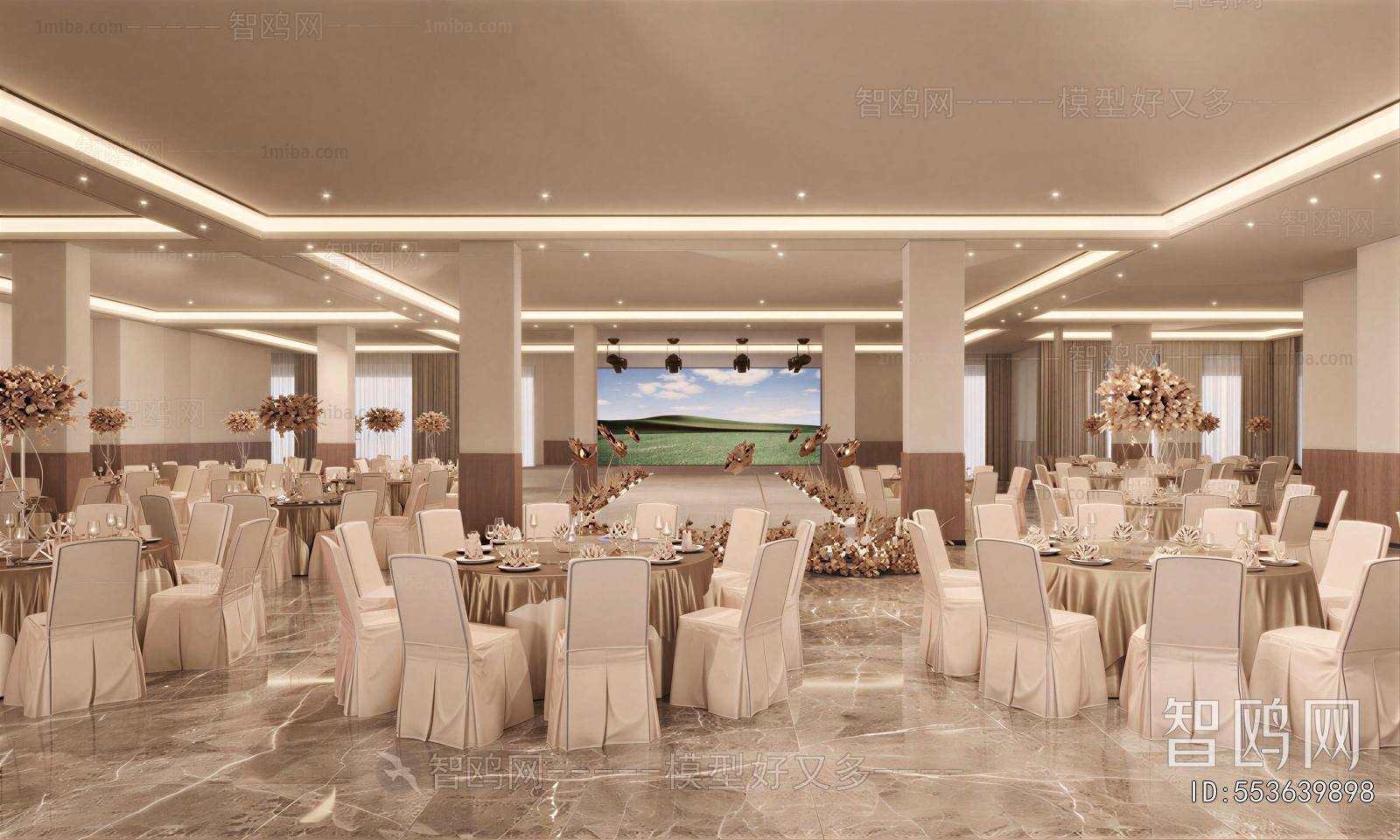 Modern Banquet Hall