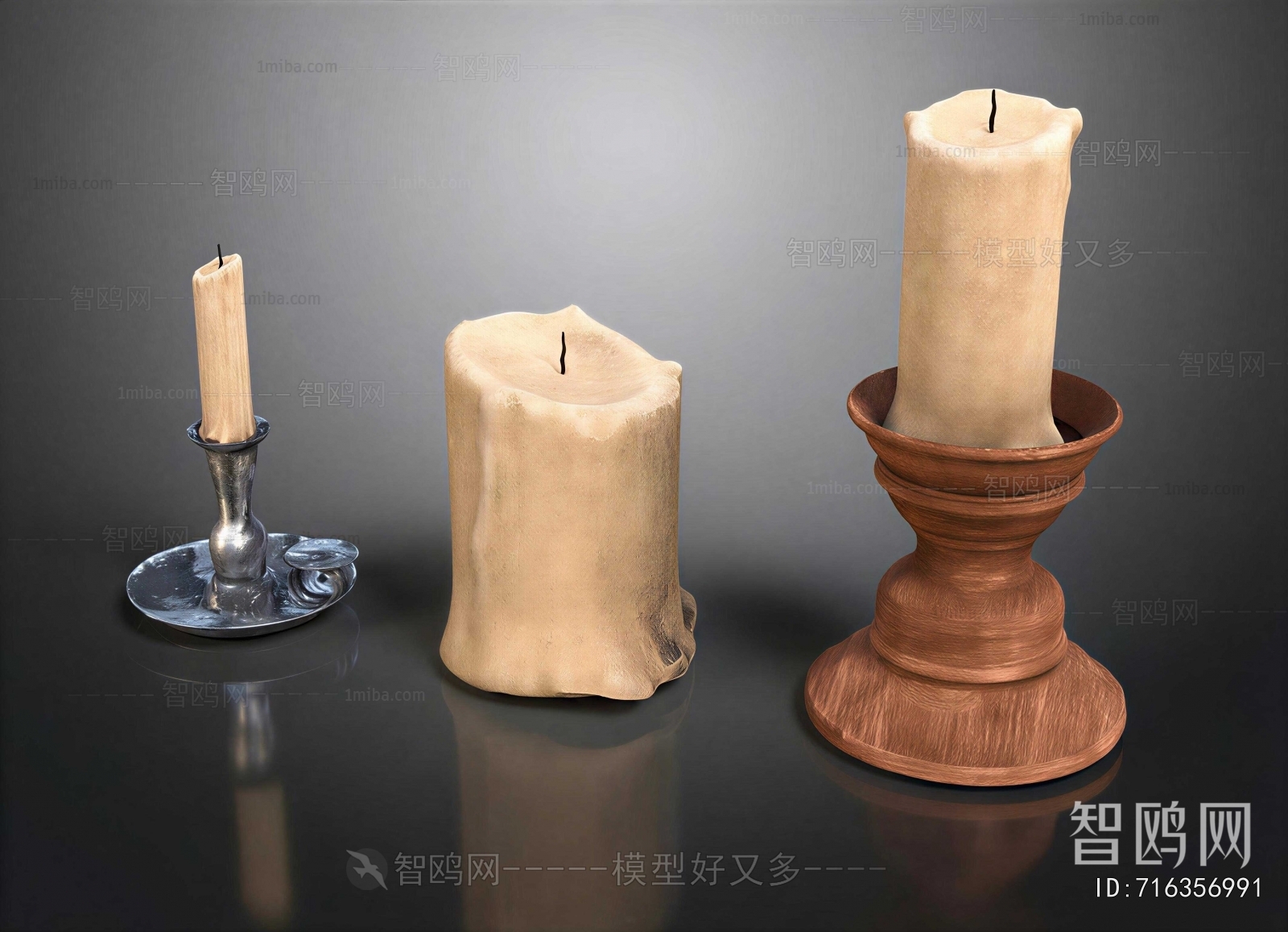 Modern Candles/Candlesticks
