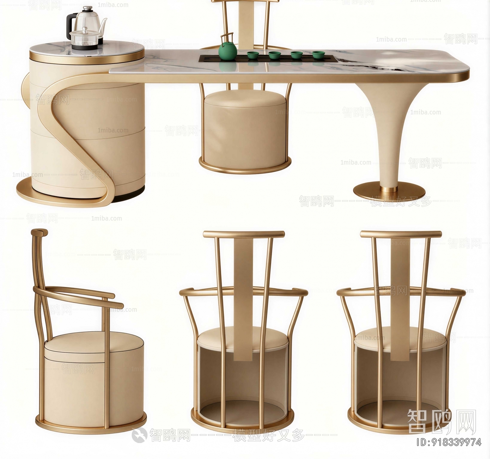 New Chinese Style Tea Tables And Chairs