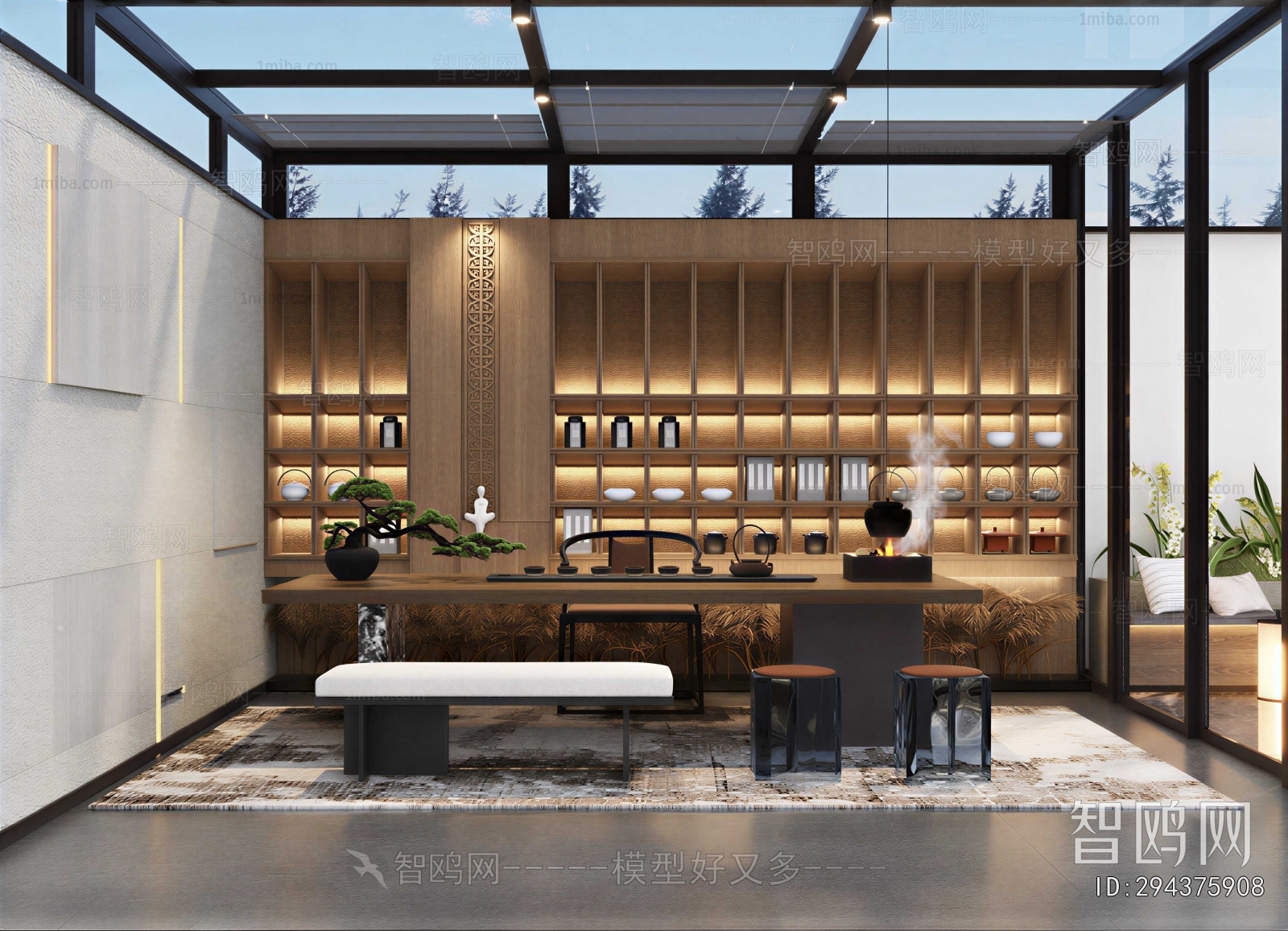 New Chinese Style Tea House