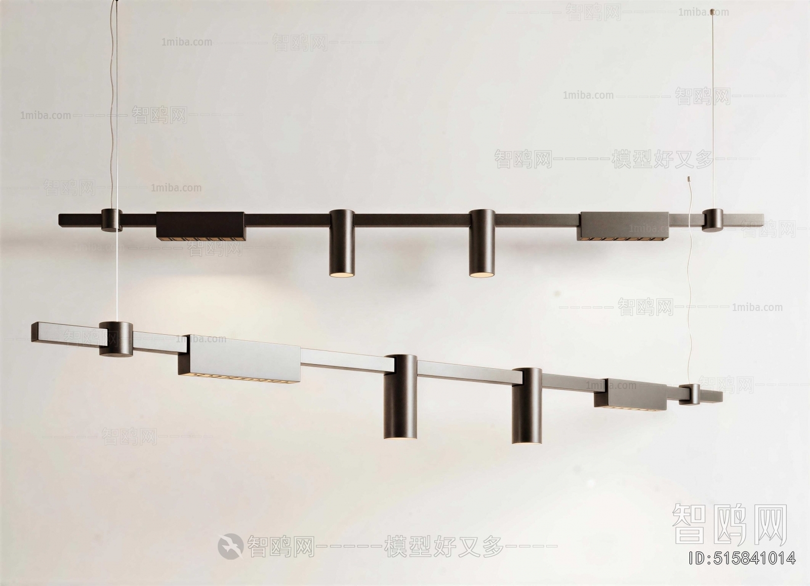 Modern Long Chandelier