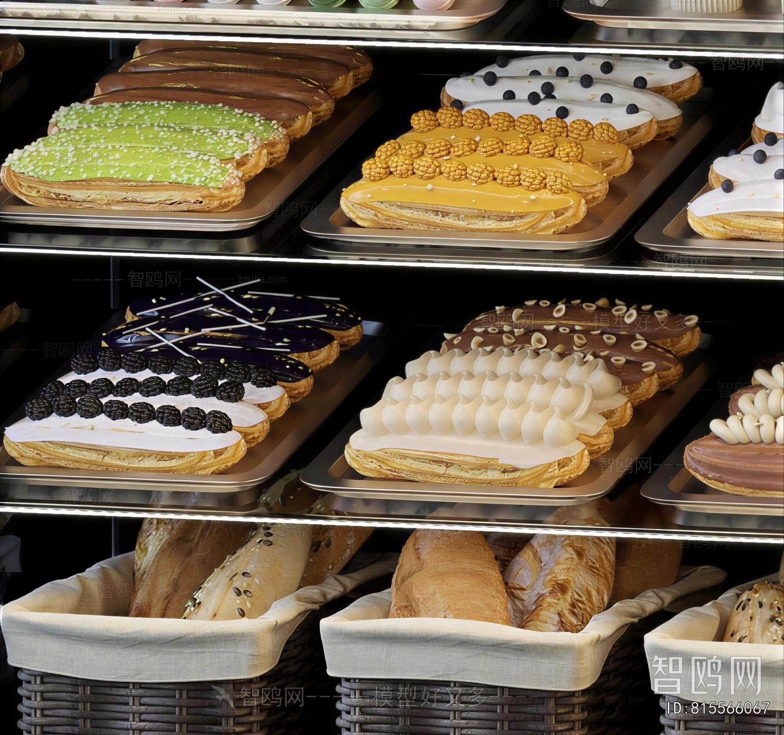 Modern Bread Cake