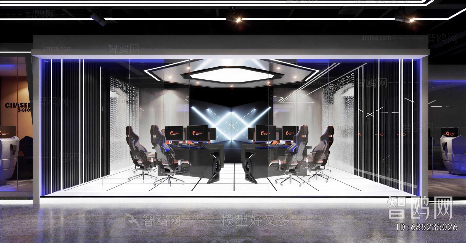 Modern Internet Cafe
