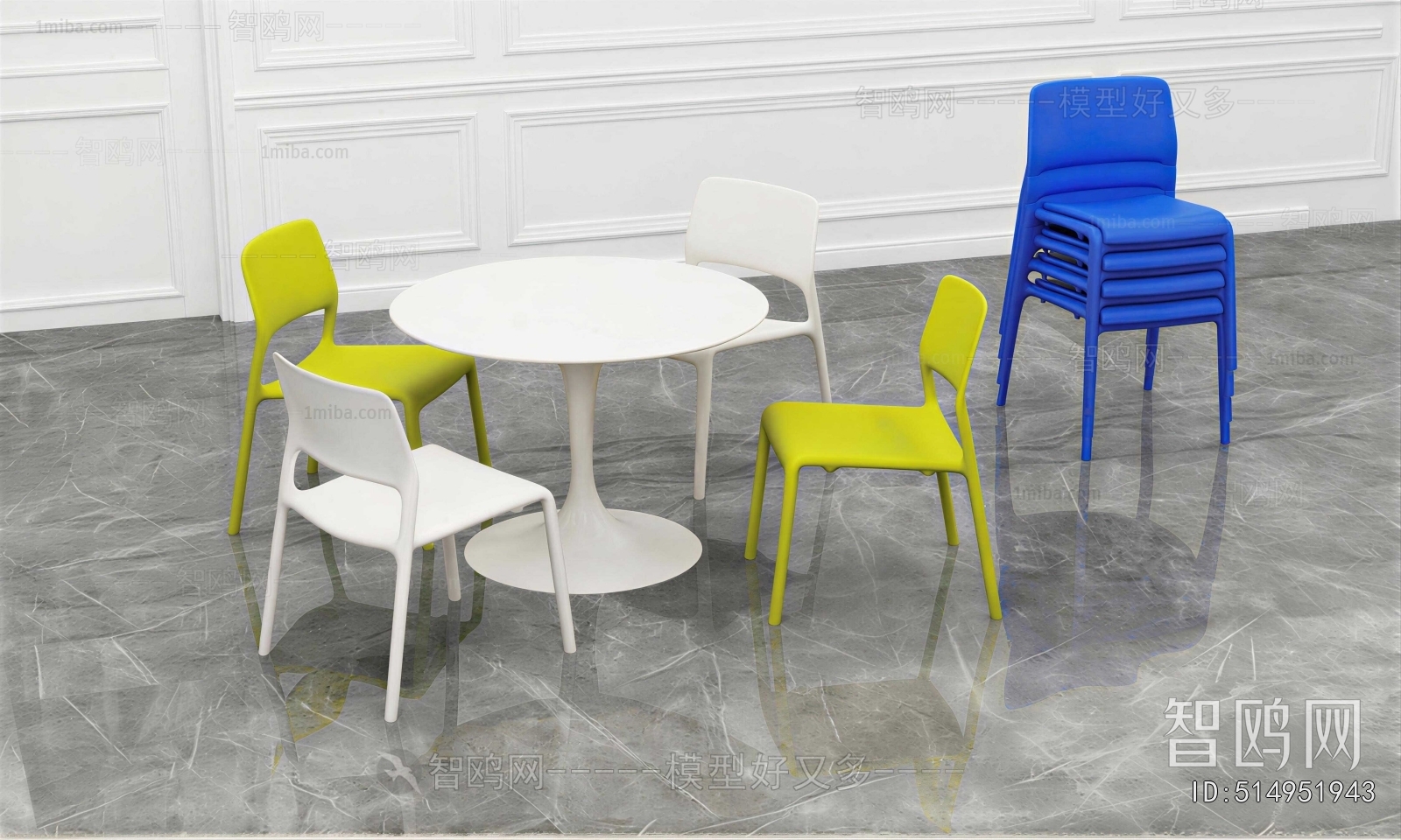 Modern Leisure Table And Chair
