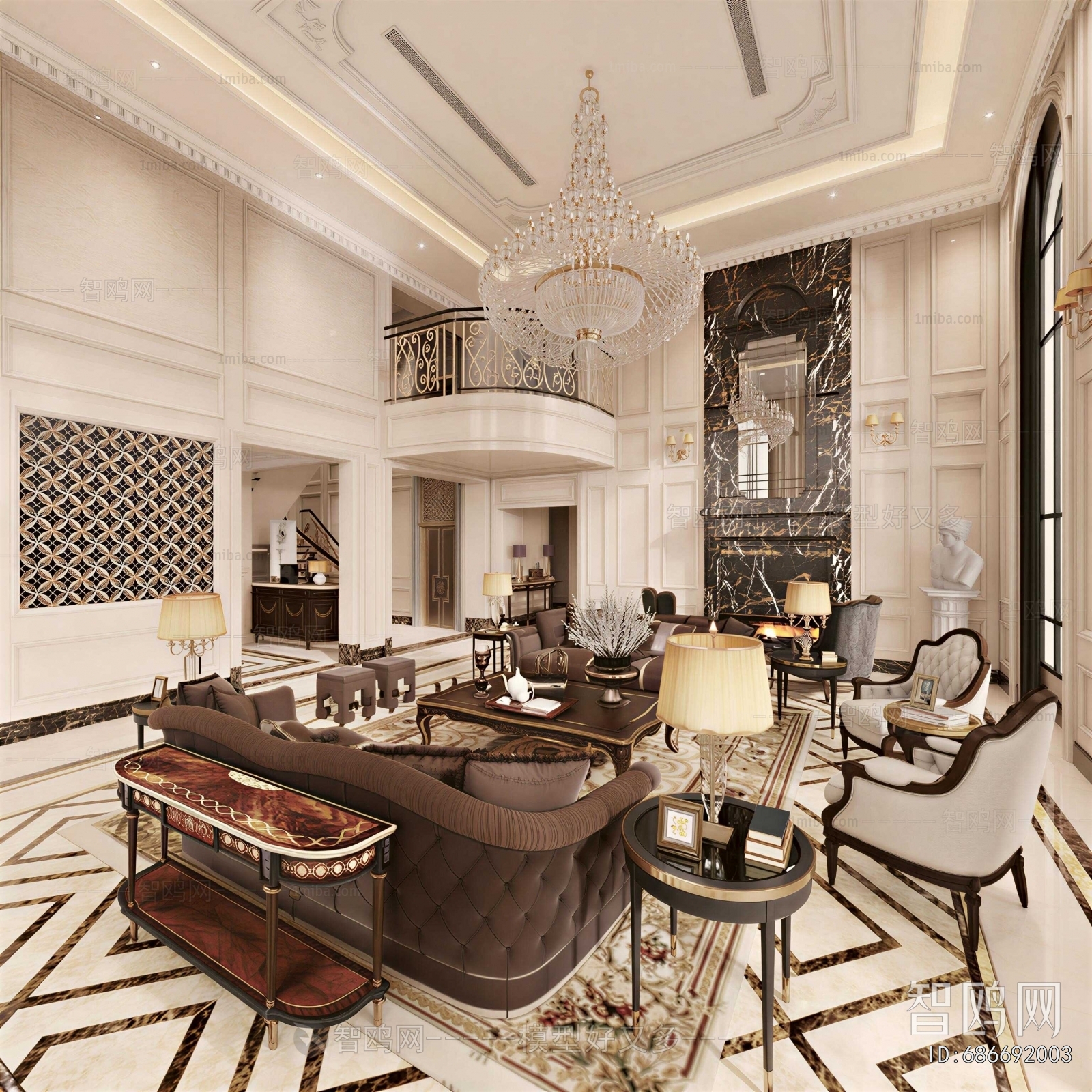 European Style A Living Room