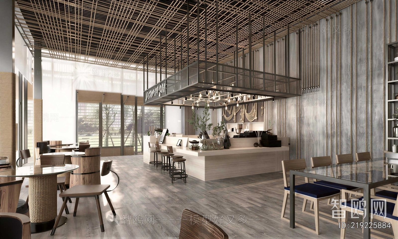 Industrial Style Cafe