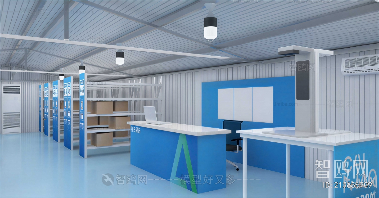 Modern Factory Floor/warehouse