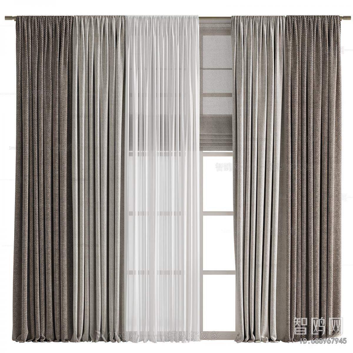 Modern The Curtain