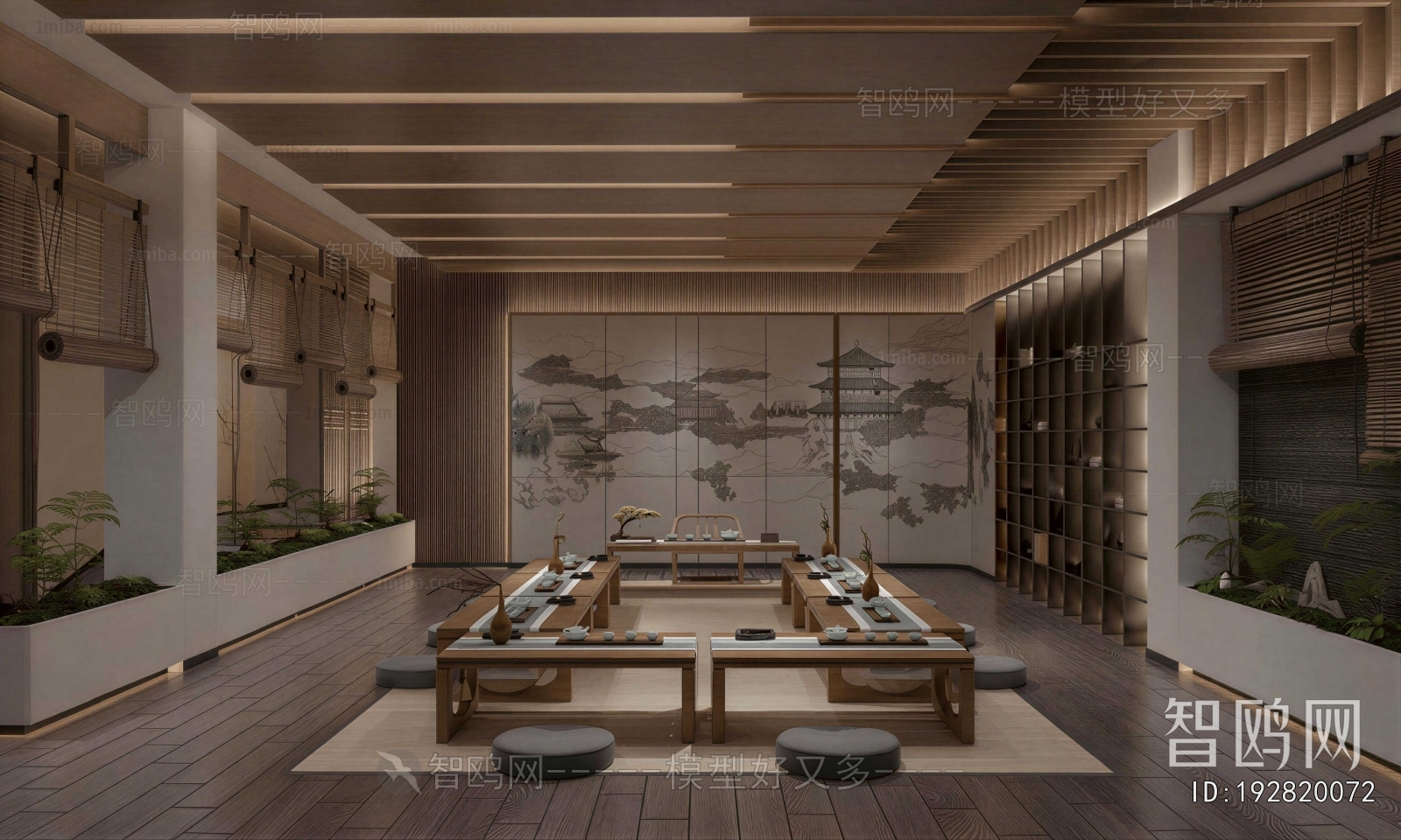 New Chinese Style Teahouse Tea House
