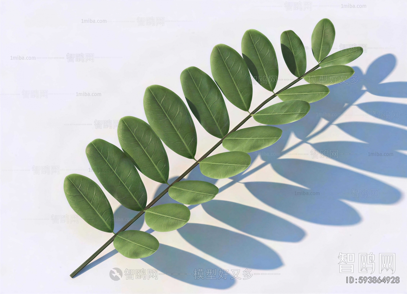 Modern Tree/shrub/grass