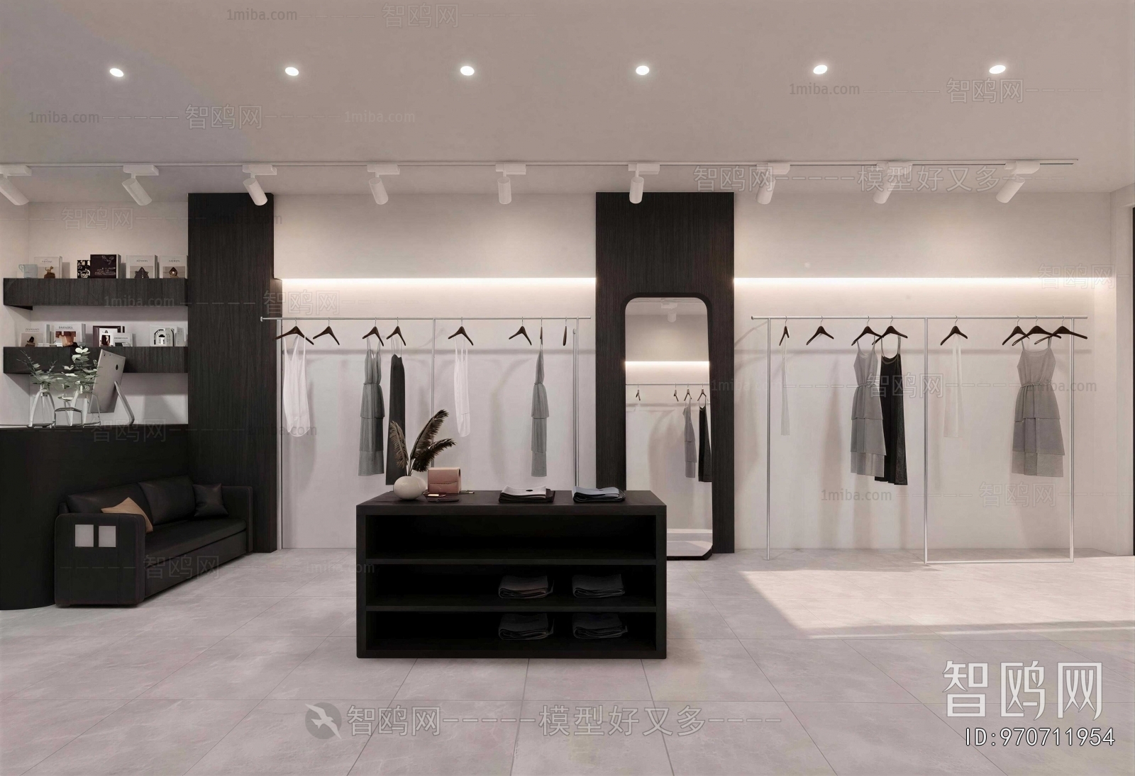 Modern Clothing Store