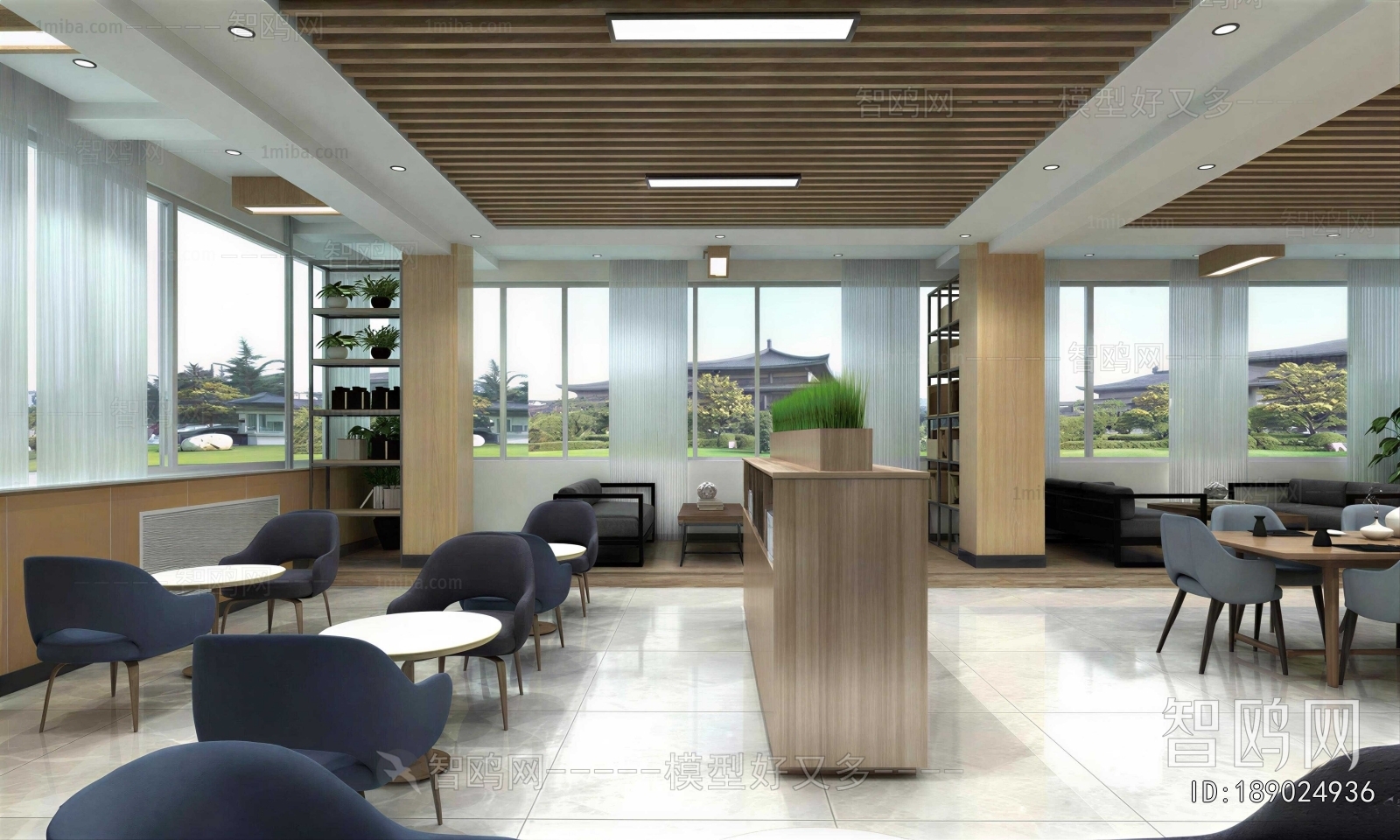 Modern Office Rest Area