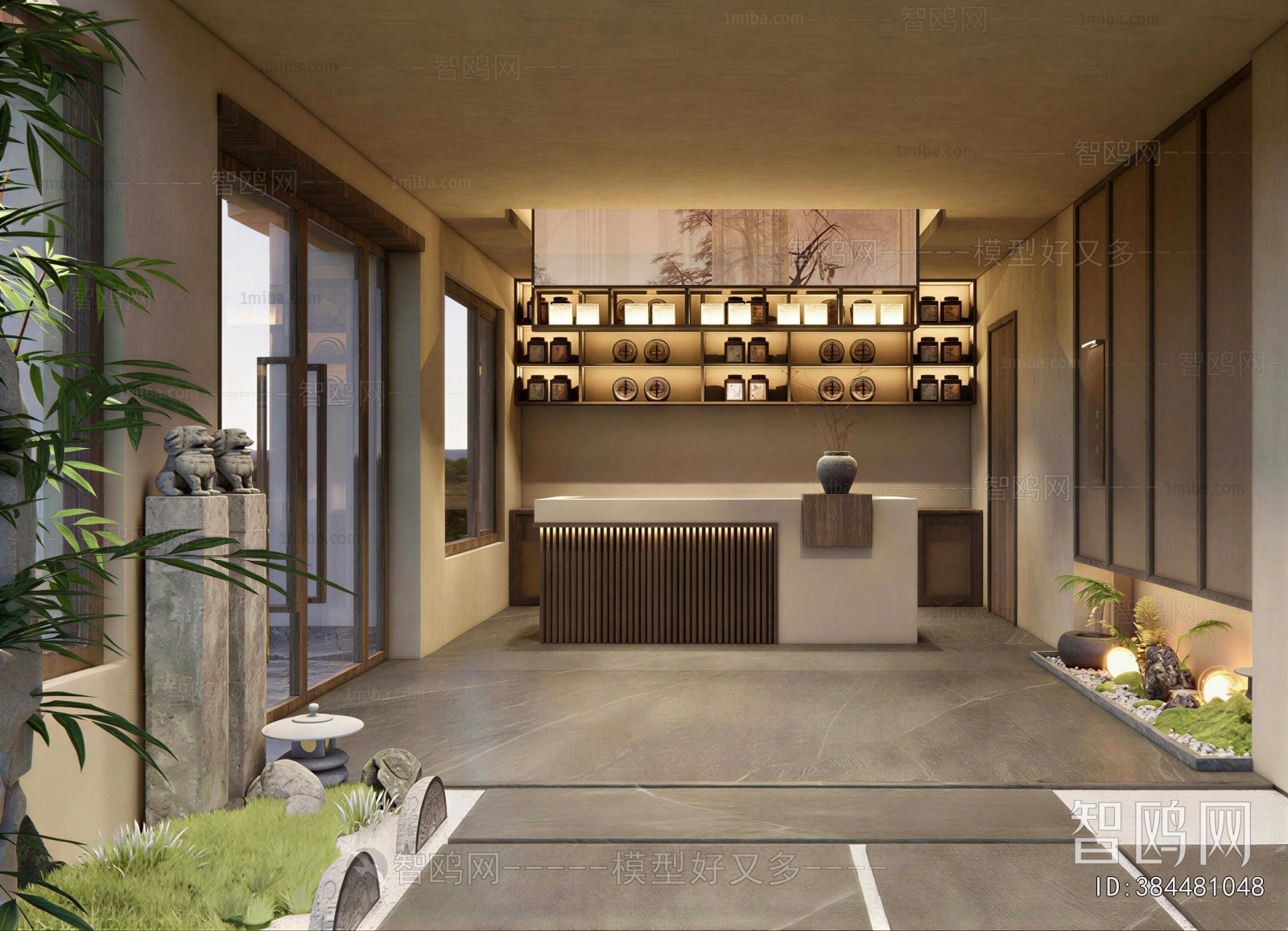 Wabi-sabi Style Teahouse Tea House