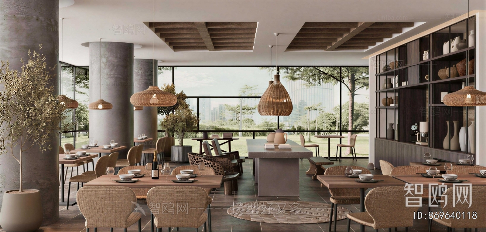 Modern Restaurant