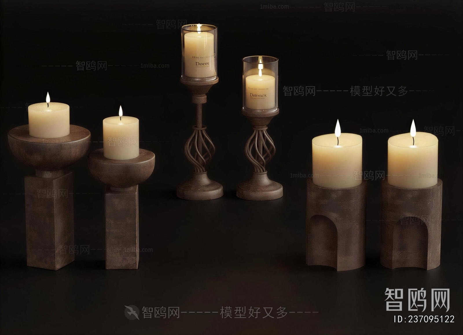 Modern Candles/Candlesticks