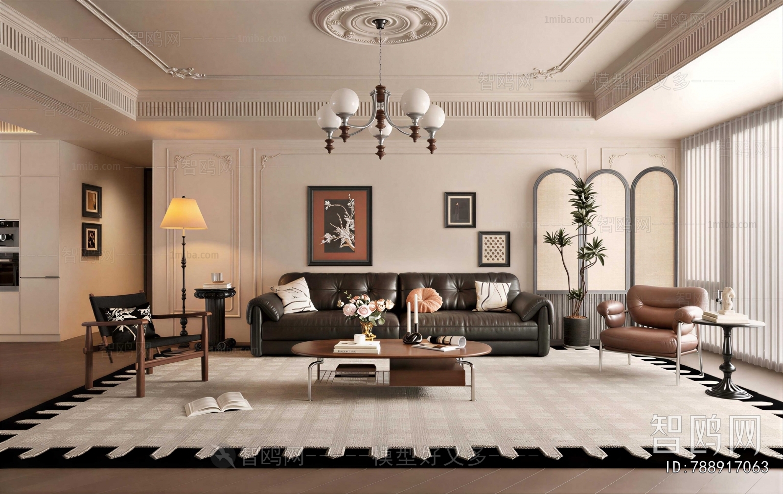 French Style A Living Room
