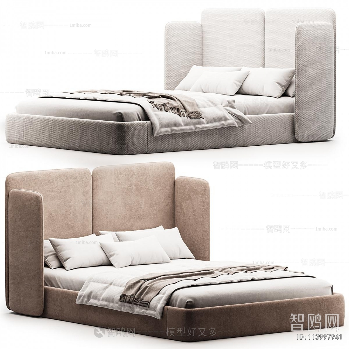 Modern Double Bed