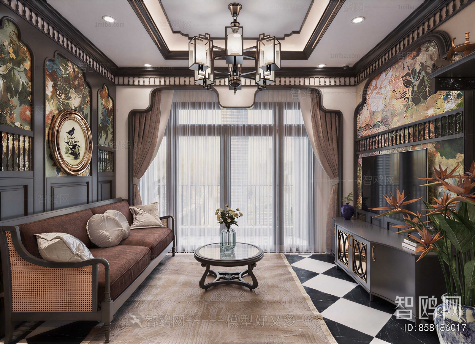 European Style A Living Room