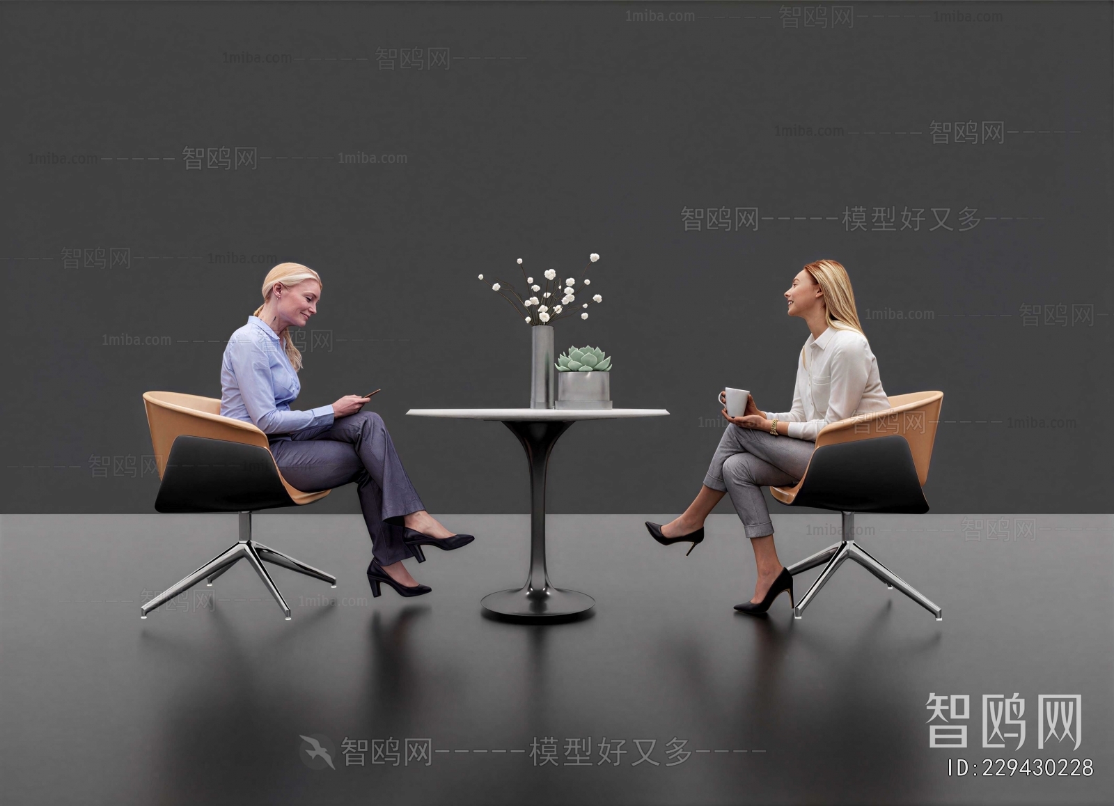 Modern Leisure Table And Chair
