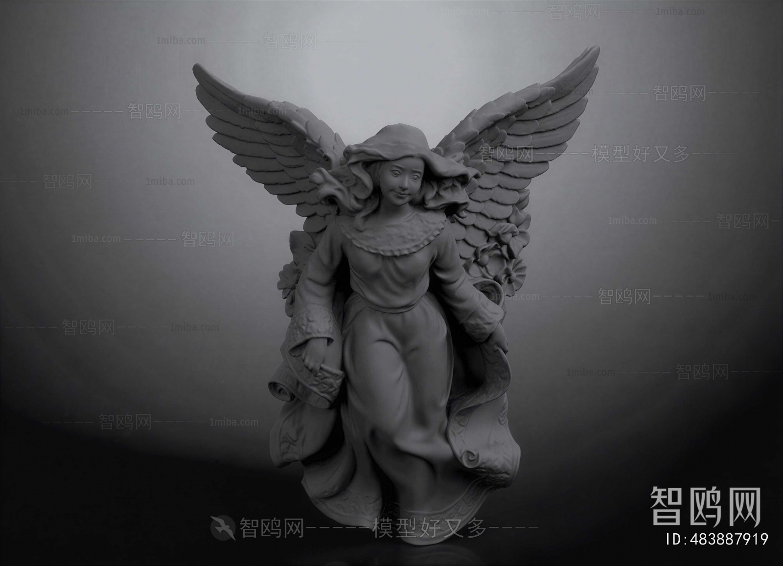 European Style Sculpture Sketch
