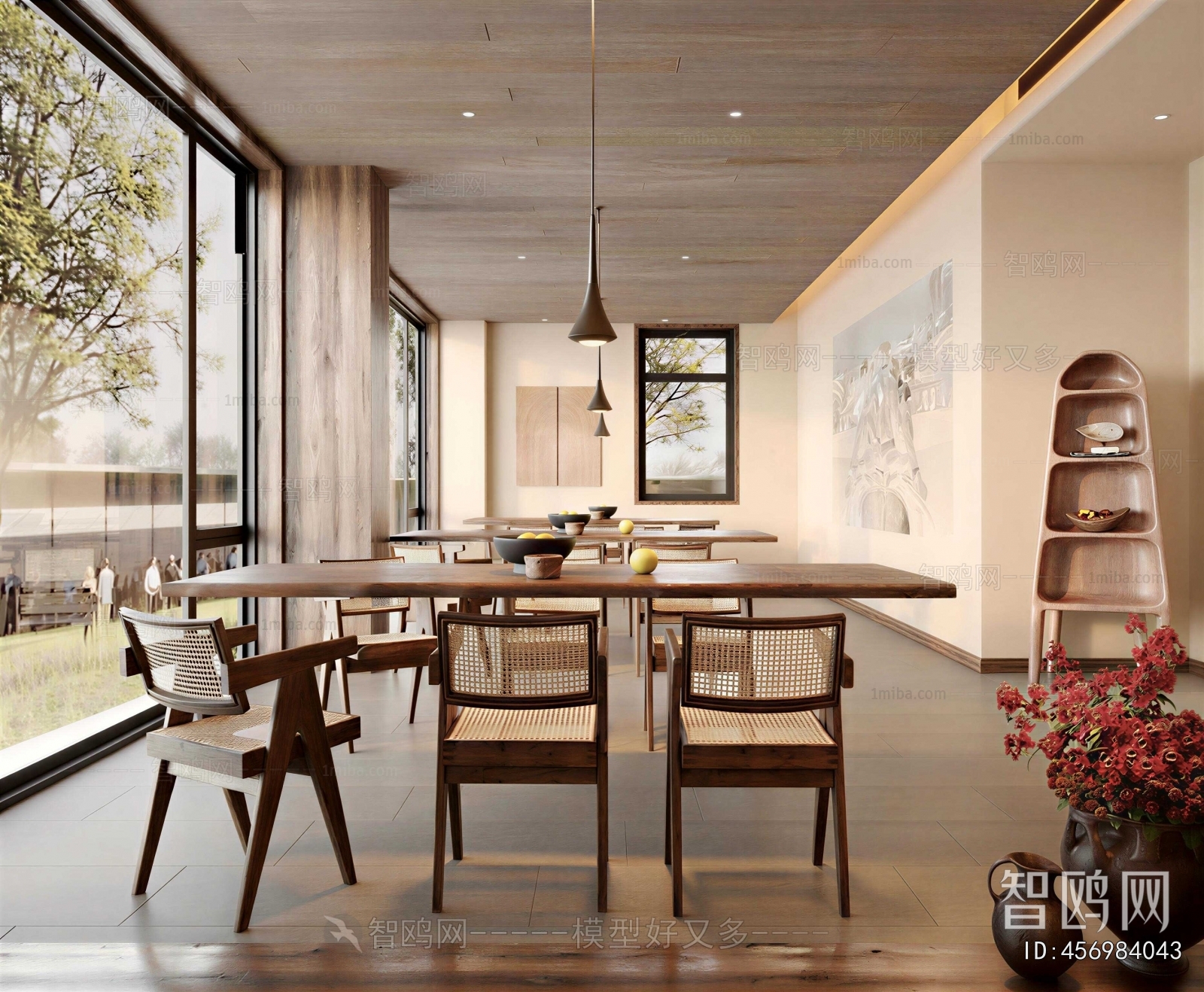 Wabi-sabi Style Restaurant
