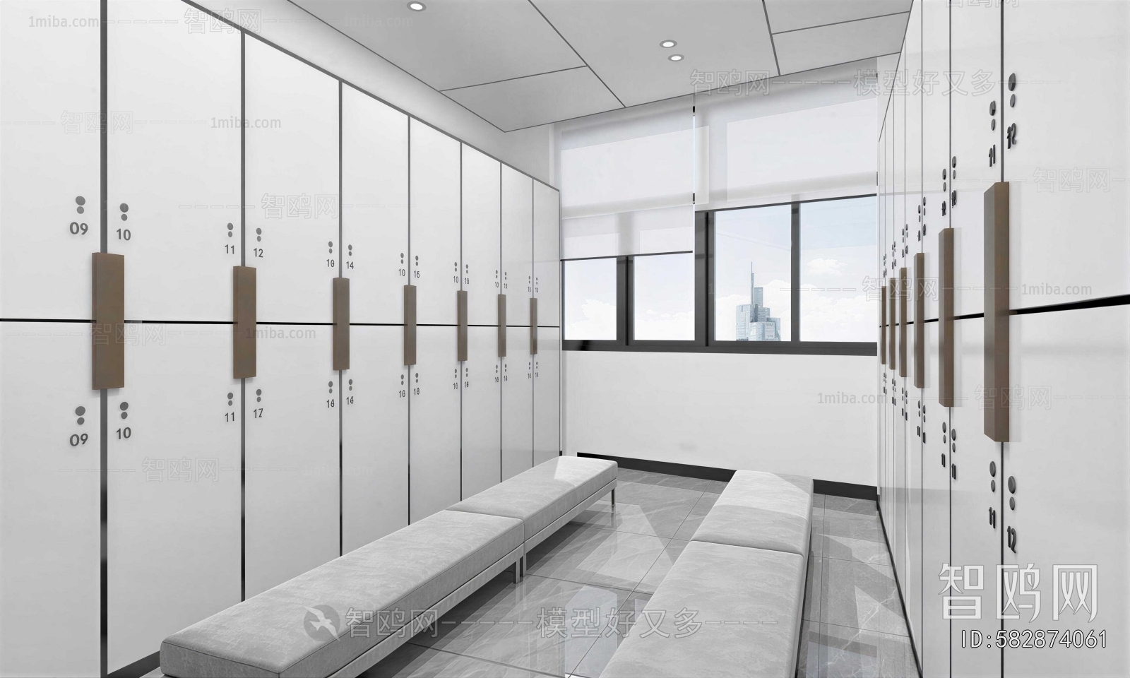 Modern Changing Room