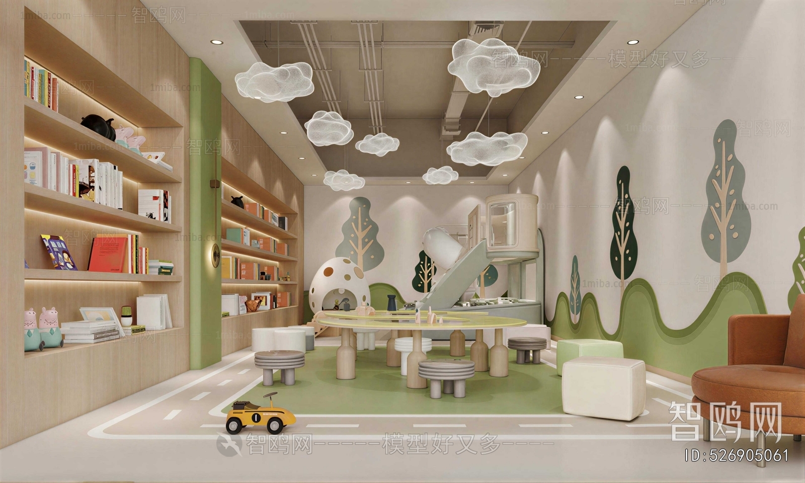 Modern Children's Playroom