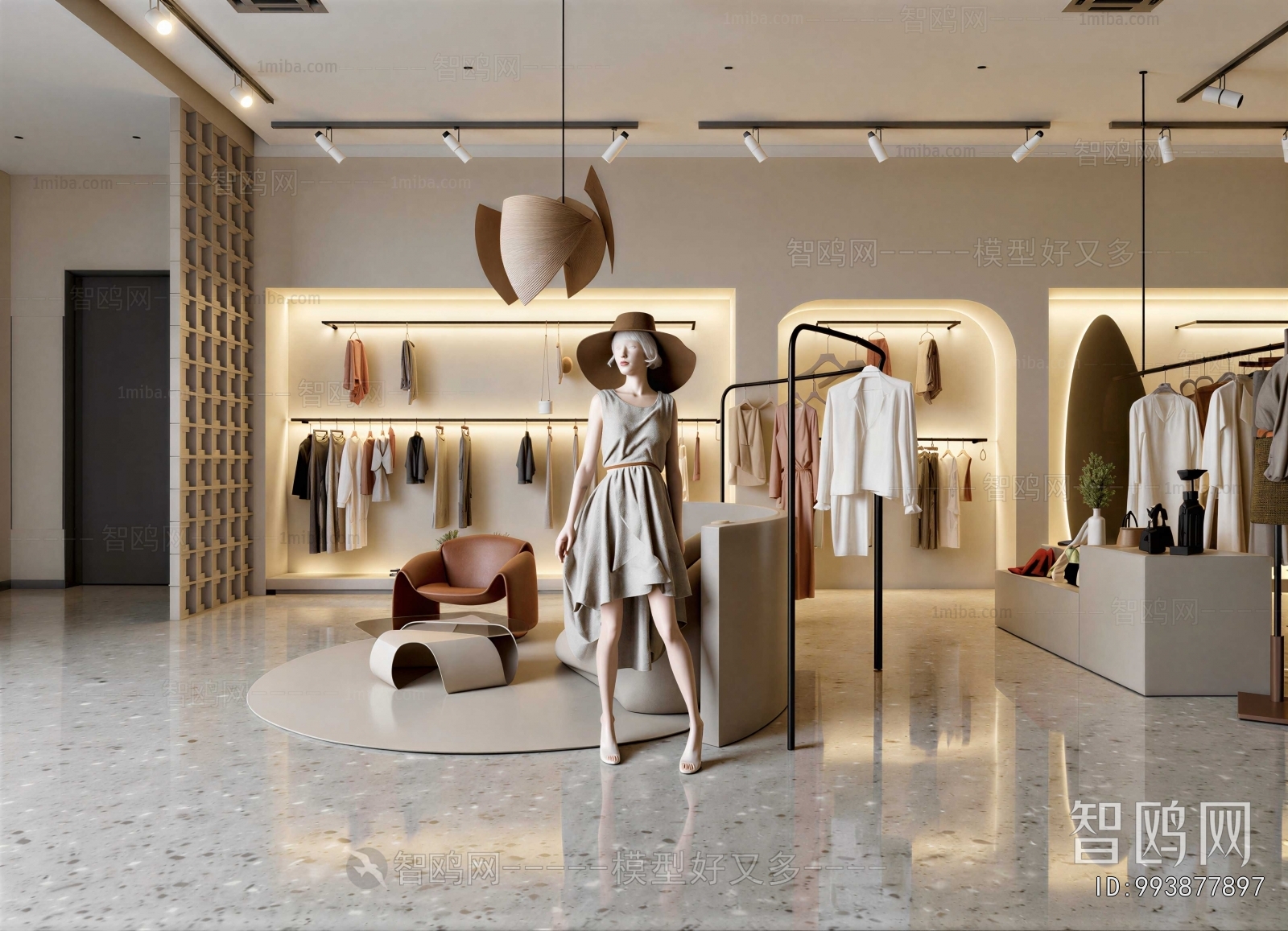 Modern Clothing Store