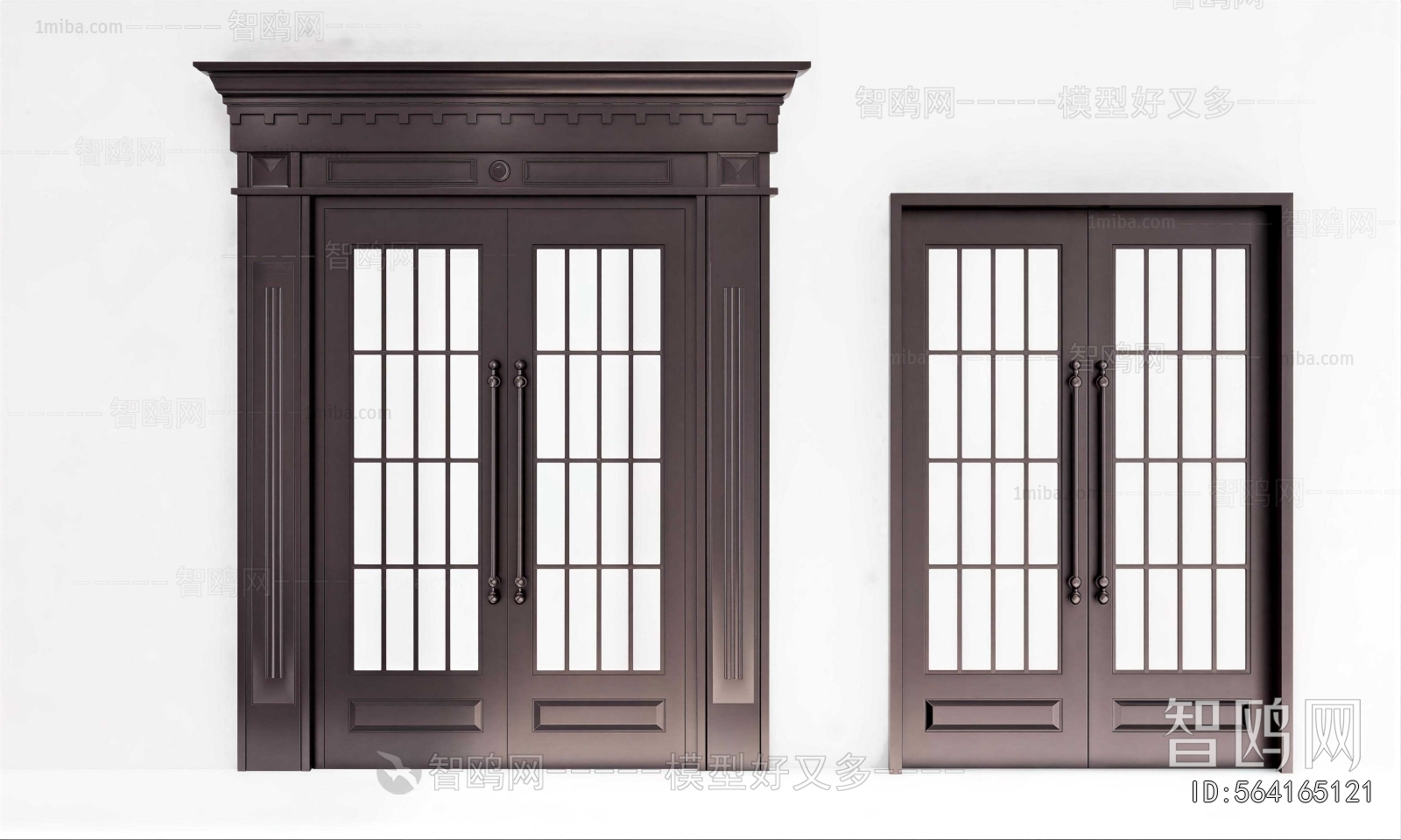 Modern Double Door