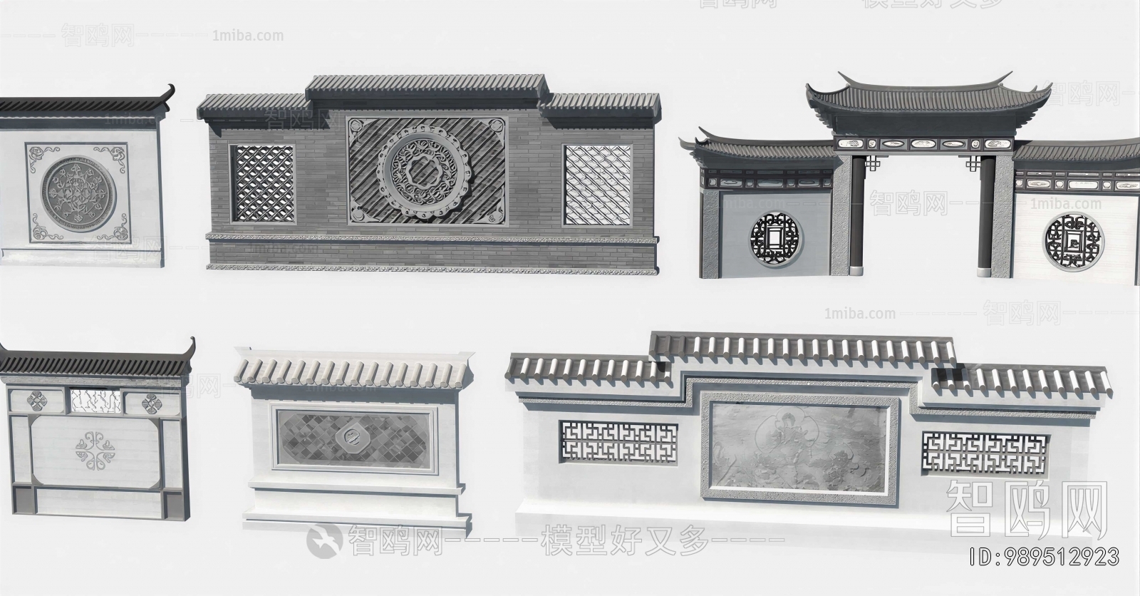 Chinese Style Landscape Wall