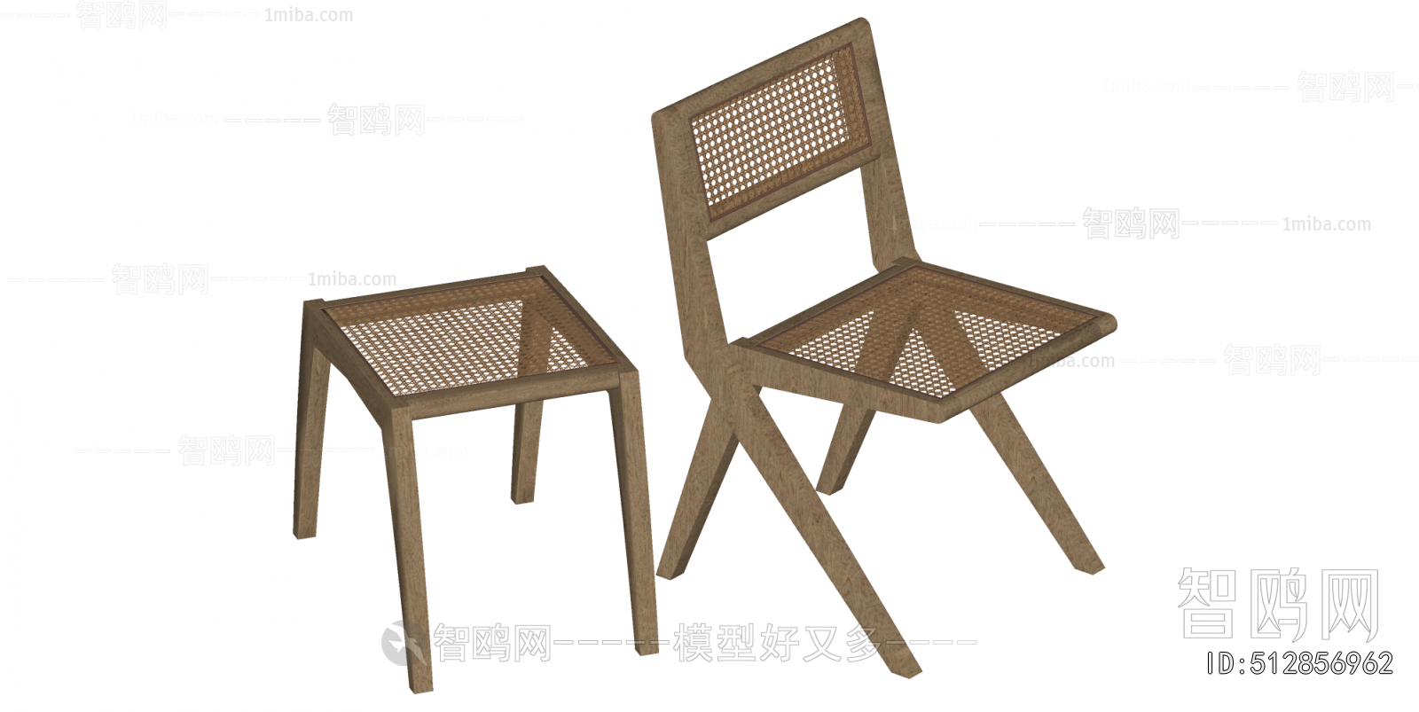 Wabi-sabi Style Lounge Chair