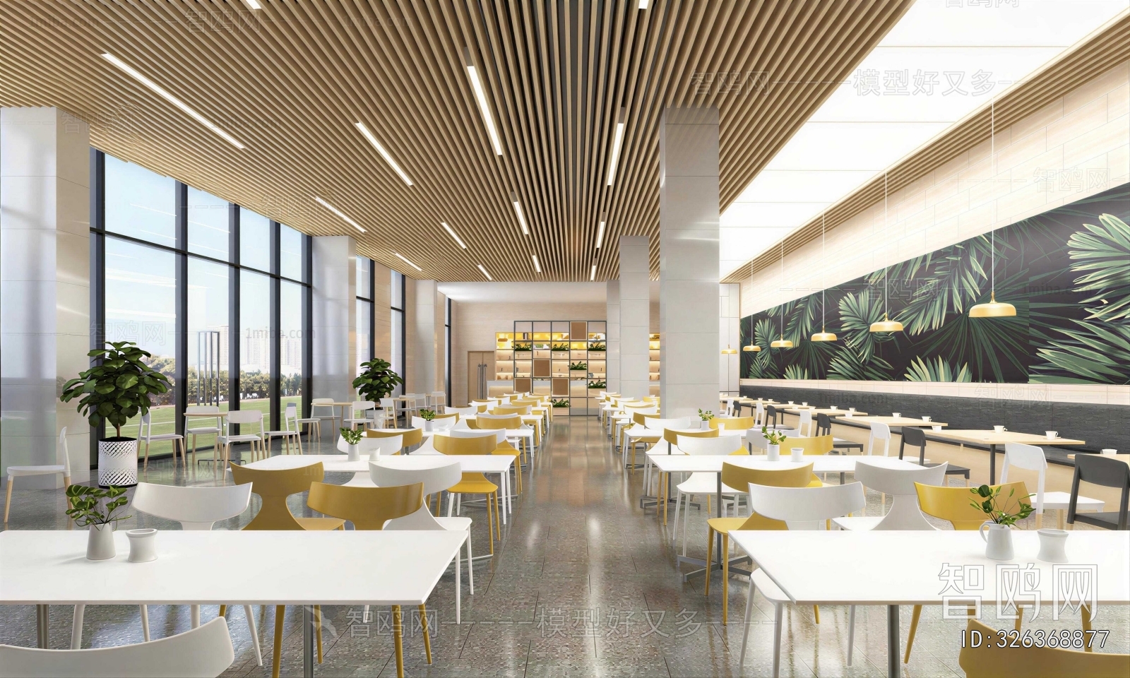 Modern Office Canteen