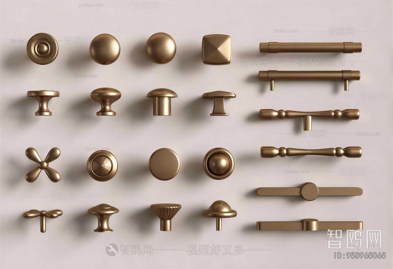 French Style Door Handle