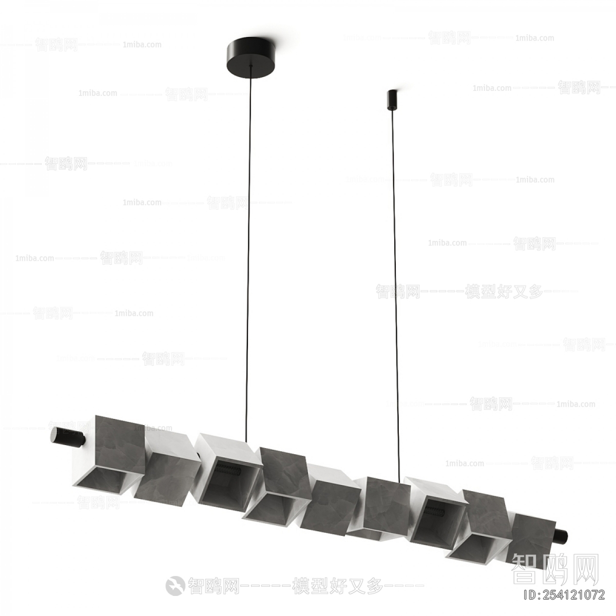 Modern Long Chandelier