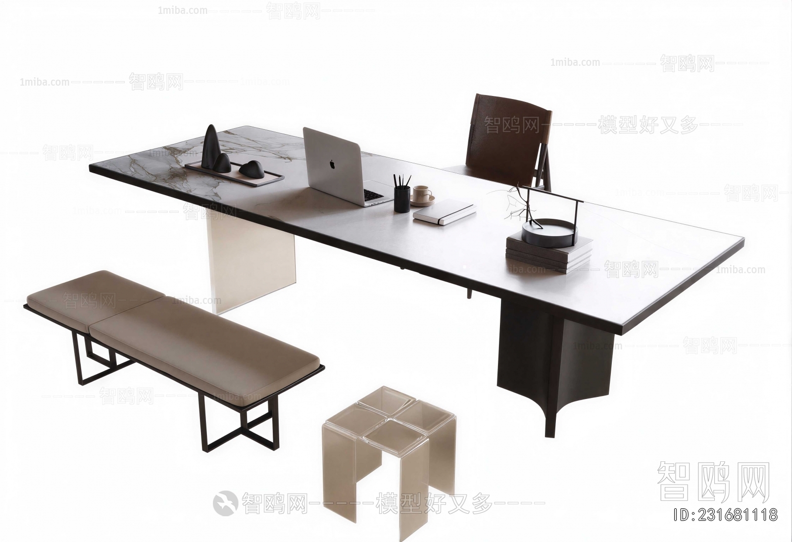 Modern Office Desk And Chair
