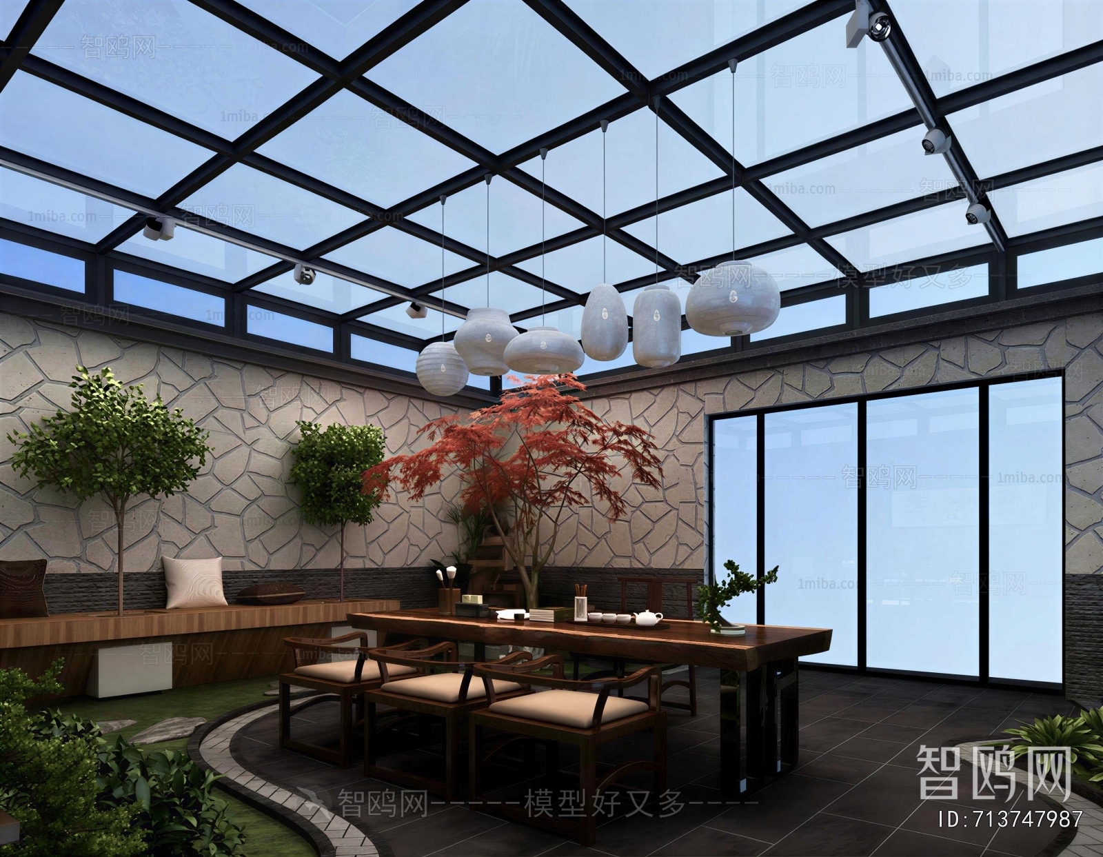 Modern Glass Sun Room